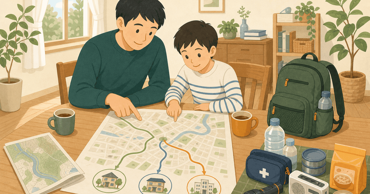 避難先は避難所だけじゃない｜分散避難・縁故避難の決め方と、親戚・知人宅に頼るときの準備