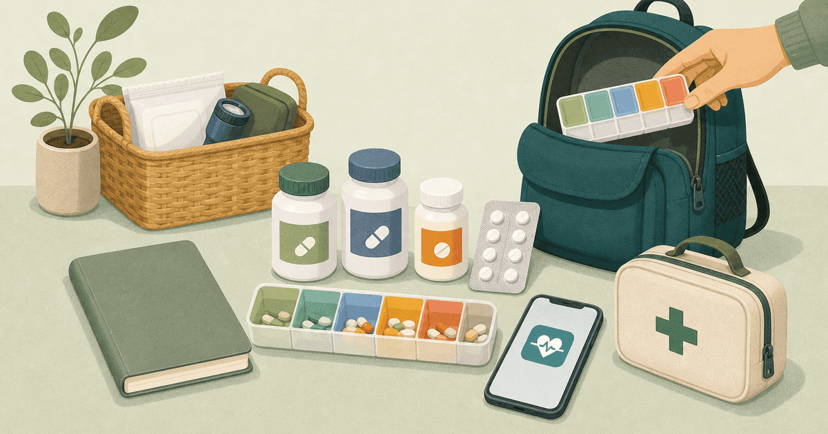 持病の薬を災害で切らさない備え｜お薬手帳・備蓄日数・災害時の特例をやさしく整理