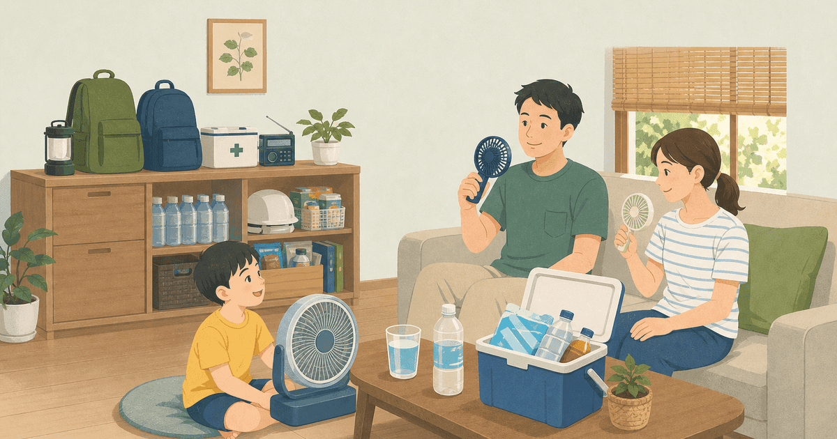 この夏の防災｜猛暑予想の2026年、停電を伴う暑さと熱中症にどう備えるか
