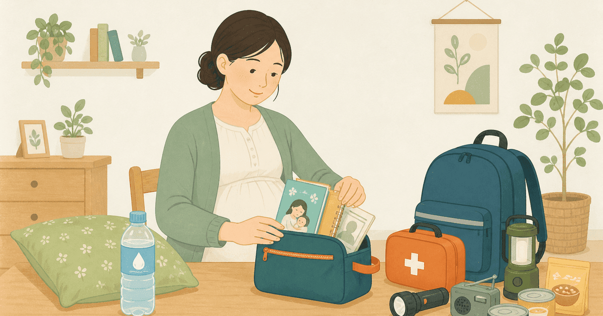 妊娠中・産後まもない時期の防災｜母子健康手帳と体調に配慮した備え方