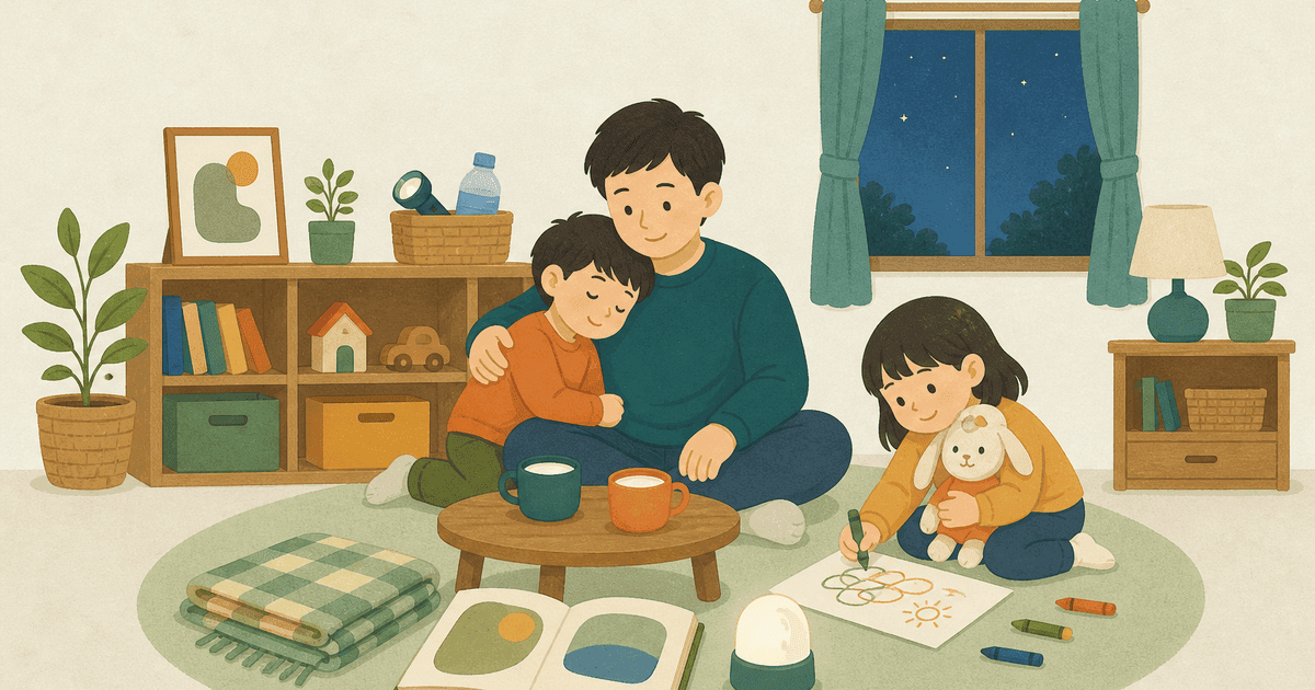 災害のあとの子どもの心のケア｜出やすい反応と、家庭での寄り添い方