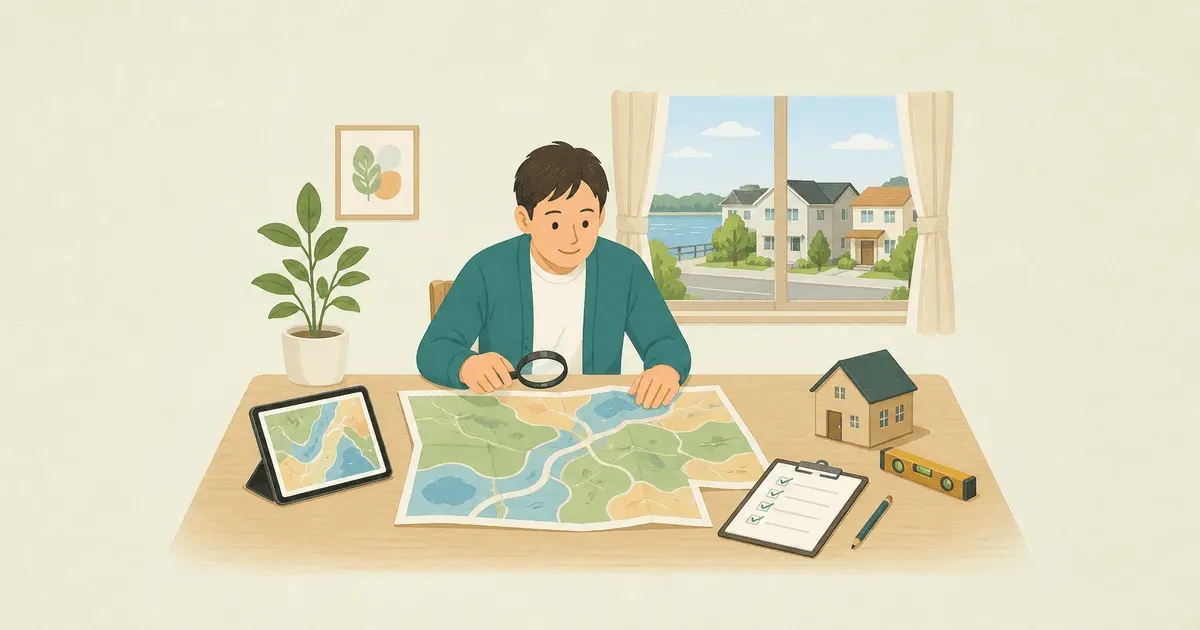 液状化への備え｜わが家の土地の「なりやすさ」を調べる手順と、家が傾く前に家庭でできること