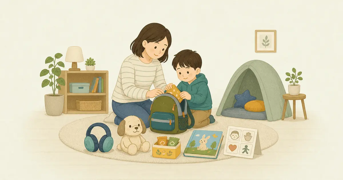 発達障害のある子と家族の防災｜感覚過敏や「いつもと違う」に備える、持ち物・伝え方・避難先の決め方