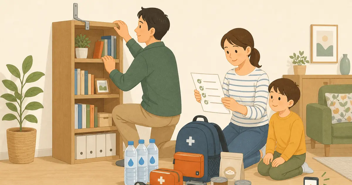 熊本地方の地震(2026年7月28日)を受けて｜今日からできるわが家の備え点検