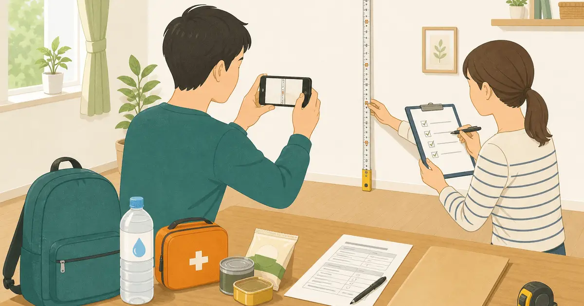 片づける前に写真を撮る｜罹災証明書と住家の被害認定のしくみ、被災直後の記録の手順